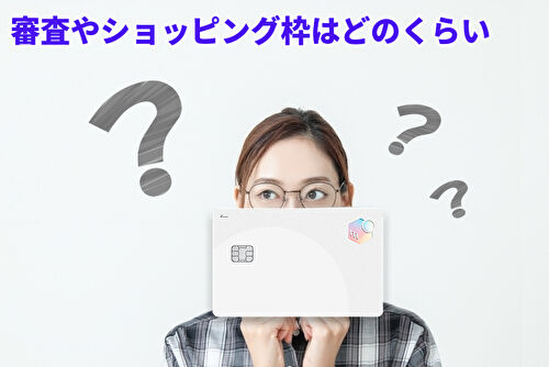 メルカードの審査やショッピング枠はどのくらい