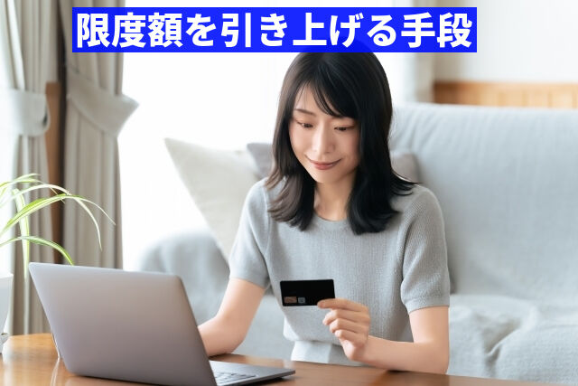 限度額を引き上げる手段